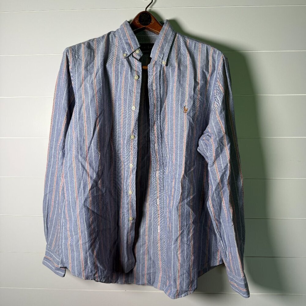 Ralph Lauren, Custom Fit Large, Button Down Shirt